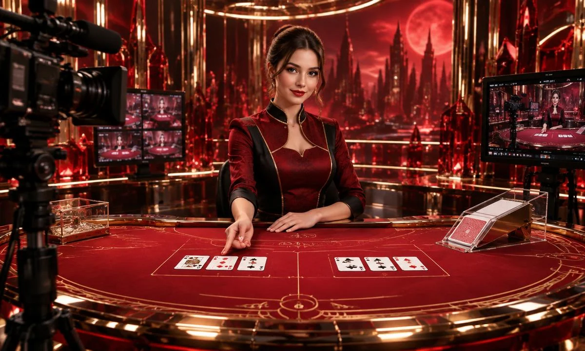 บาคาร่าไลฟ์สด Live Dealer และระบบถ่ายทอดภาพโต๊ะคาสิโน